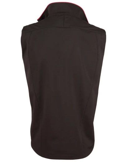 Picture of Winning Spirit, Mens Softshell Contrast Vest